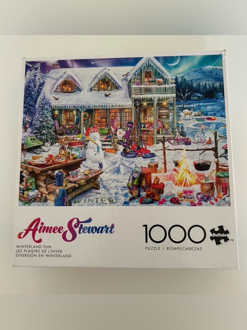 Winterland Fun - Aimee Stewart - Buffalo 1000-Piece Jigsaw Puzzle